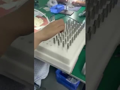 छोटे विद्युत स्टीटाइट सिरेमिक सॉकेट इंसुलेटर उच्च यांत्रिक