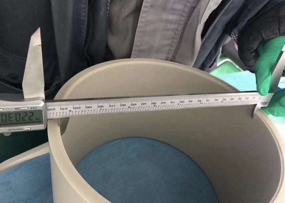 इन्सुलेशन प्रतिरोध एल्यूमीनियम नाइट्राइड सिरेमिक ट्यूब आर्क प्रतिरोध के साथ >30 मिनट