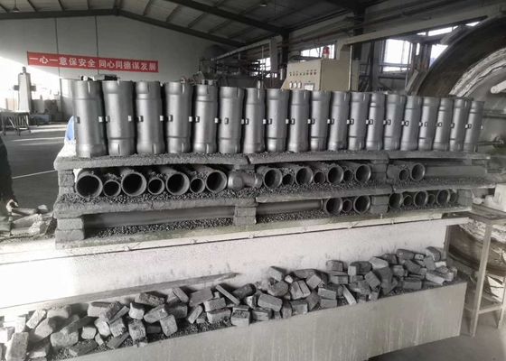 तापीय चालकता 45 W/M.K घनत्व 3.02g/Cm3 के साथ सिलिकॉन कार्बाइड कूलिंग एयर पाइप