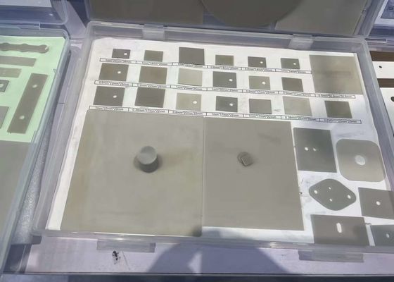 सहिष्णुता 0.005mm ऑप्टो संचार के लिए सिरेमिक सब्सट्रेट एल्यूमीनियम नाइट्राइड डिस्क के लिए IGBT पैकेज