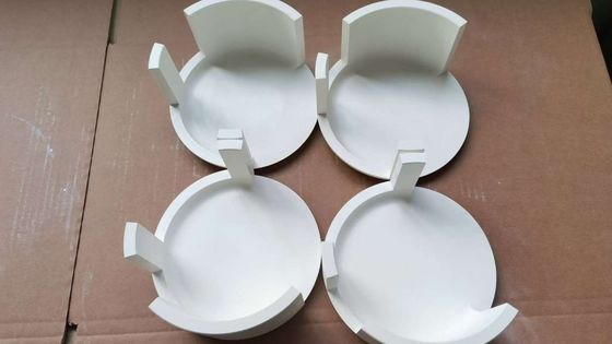 50W/mK थर्मल कंडक्टिविटी बोरॉन नाइट्राइड वैक्यूम ग्लास कोटिंग के लिए सिरेमिक पार्ट्स