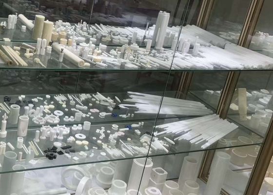 1100-1300 HV सिर्कोनिया सिरेमिक रिंग ट्यूब रॉड उत्पादन के लिए सिरेमिक